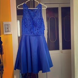 Blue formal dress